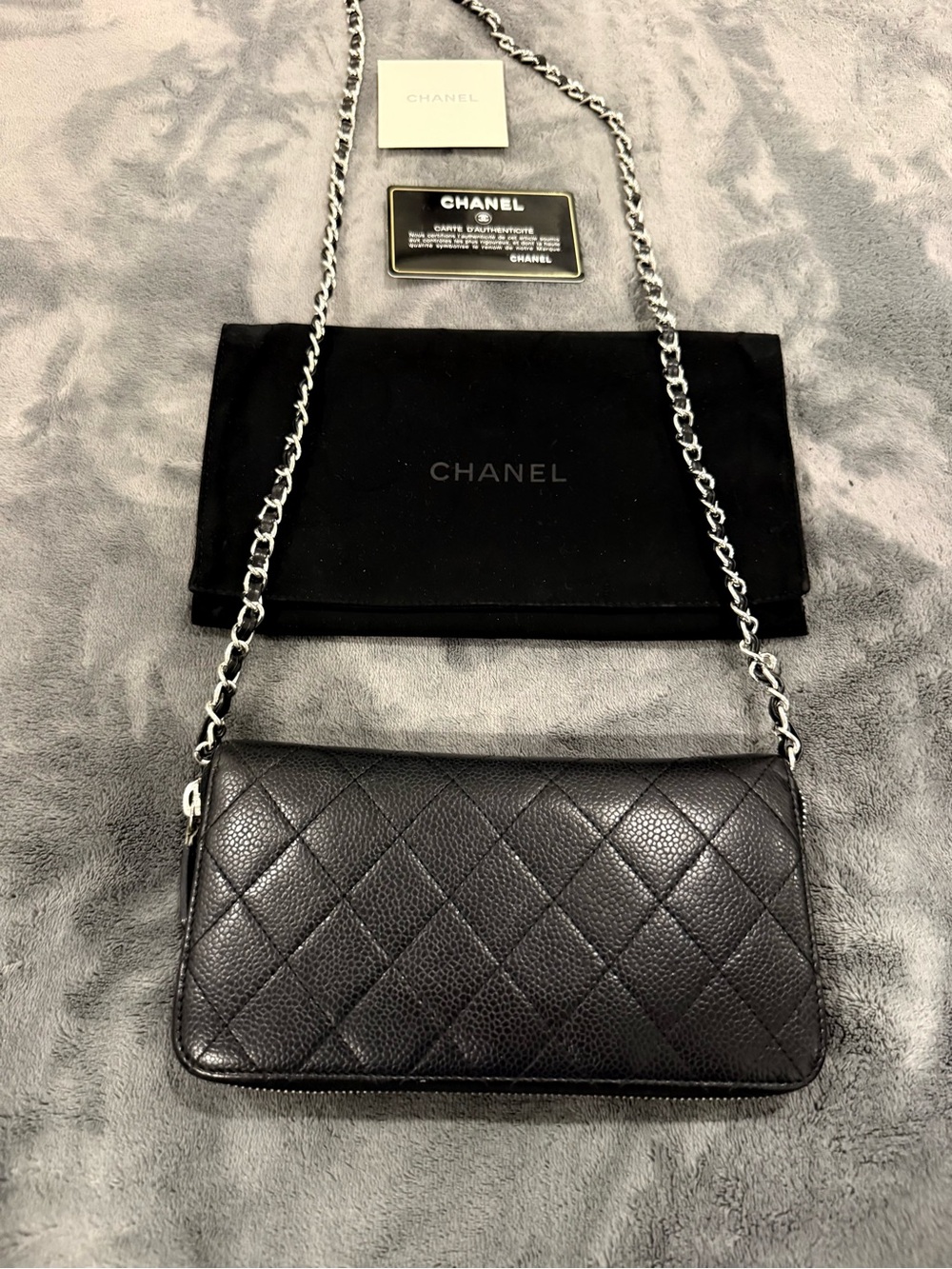 Chanel Wallet on Chain Crossbody Black - Picture 3 of 10
